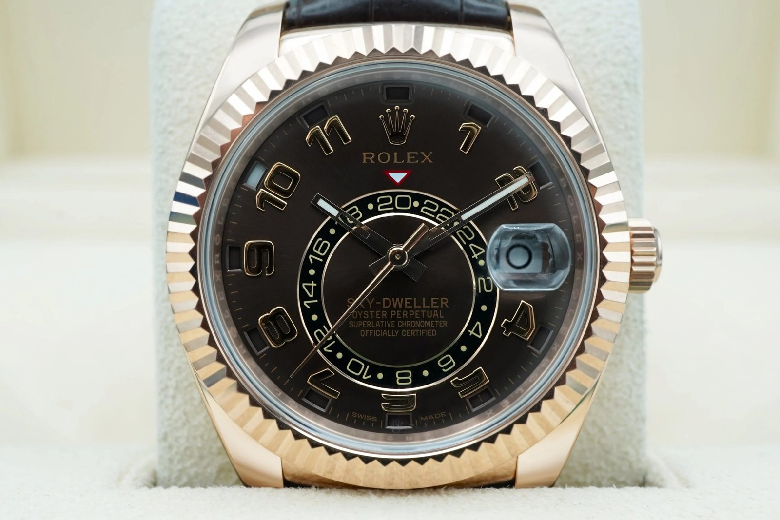 Rolex Sky-Dweller 42 mm / Rose Gold Brown Dial – Bild 4