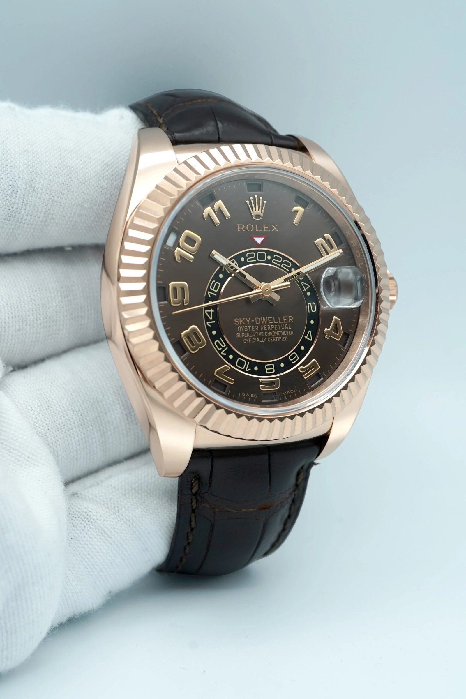 Rolex Sky-Dweller 42 mm / Rose Gold Brown Dial – Bild 8