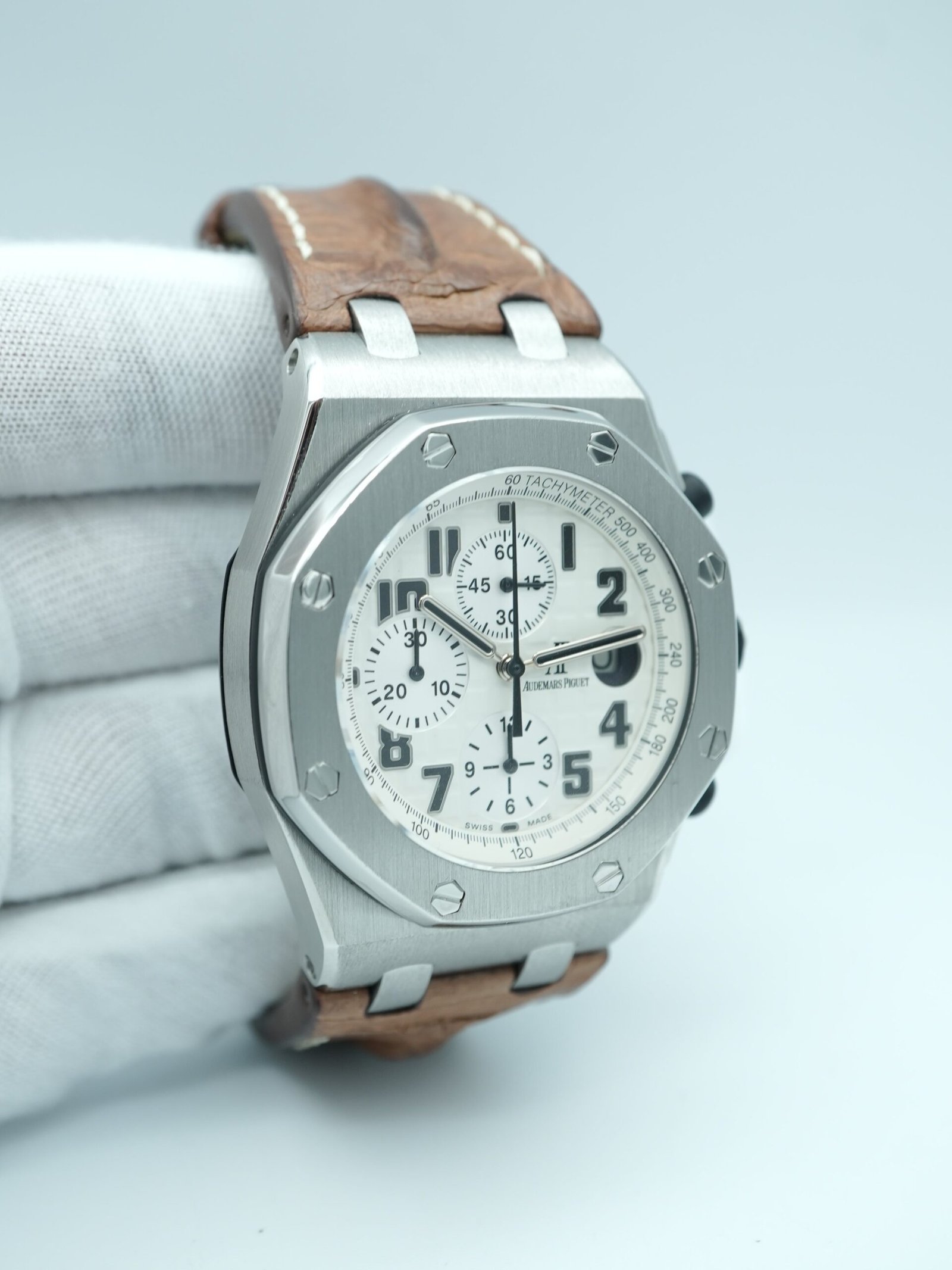 Audemars Piguet Royal Oak Offshore Chronograph Safari 42 mm / Acier – Bild 5