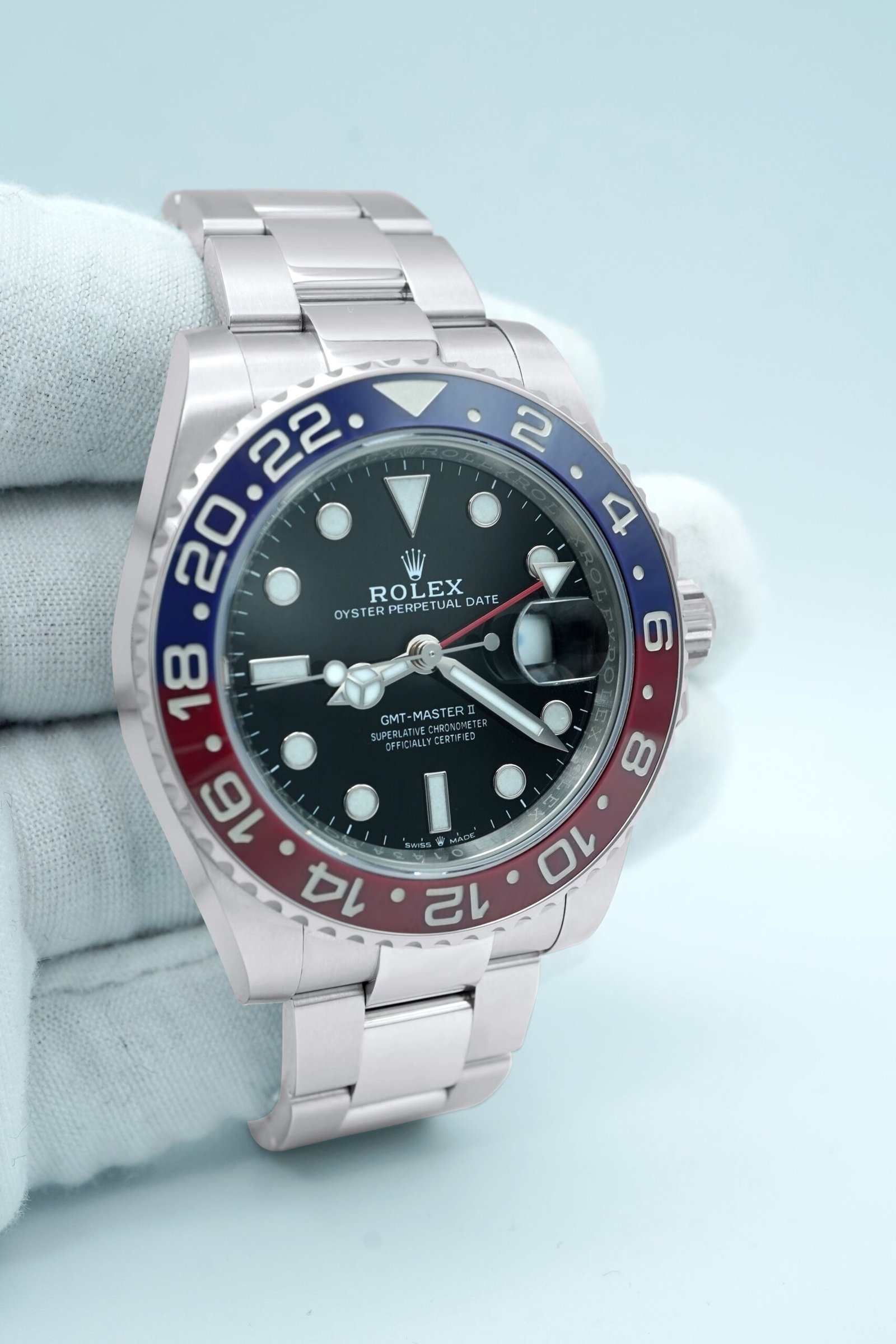 Rolex 40 mm GMT-Master II "Pepsi" / Black – Bild 4