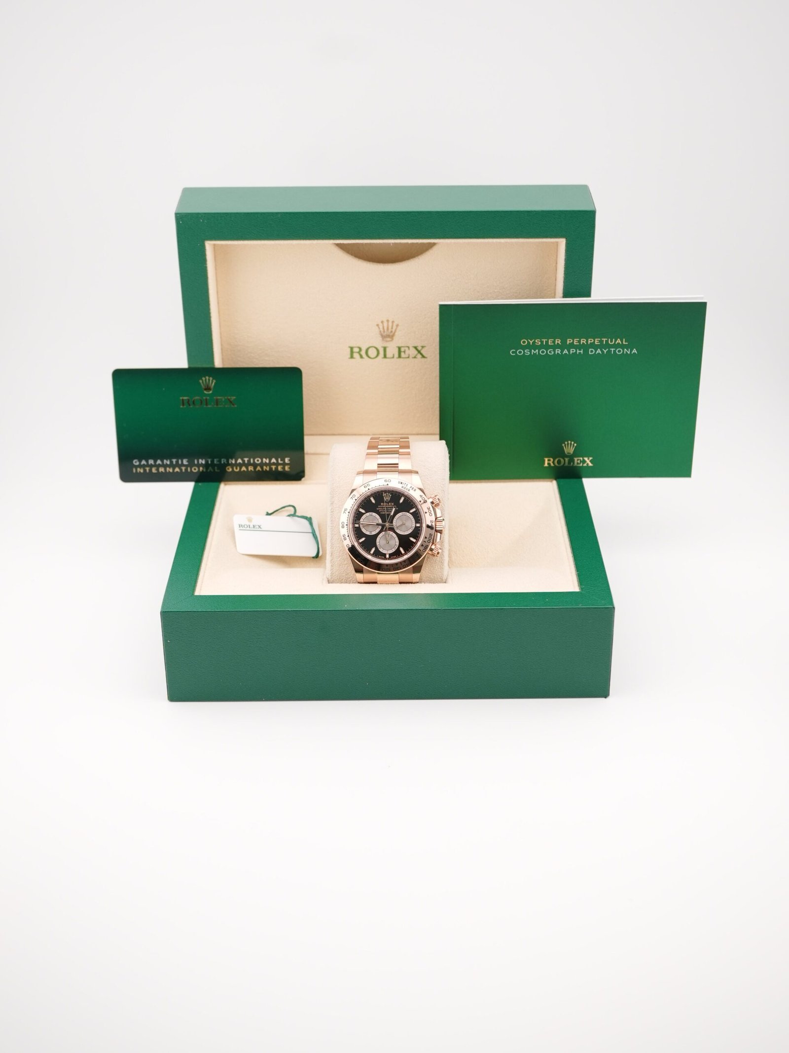 Rolex Cosmograph Daytona 18K Rose Gold Black – Bild 2