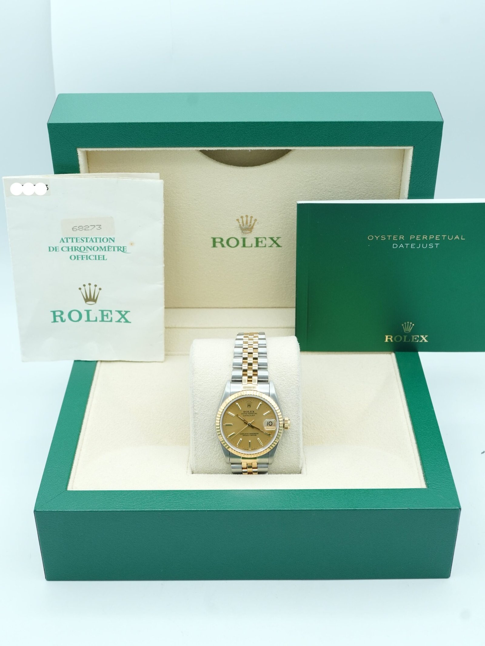 Rolex Datejust 31 mm / Champagne – Jubilee – Bild 2