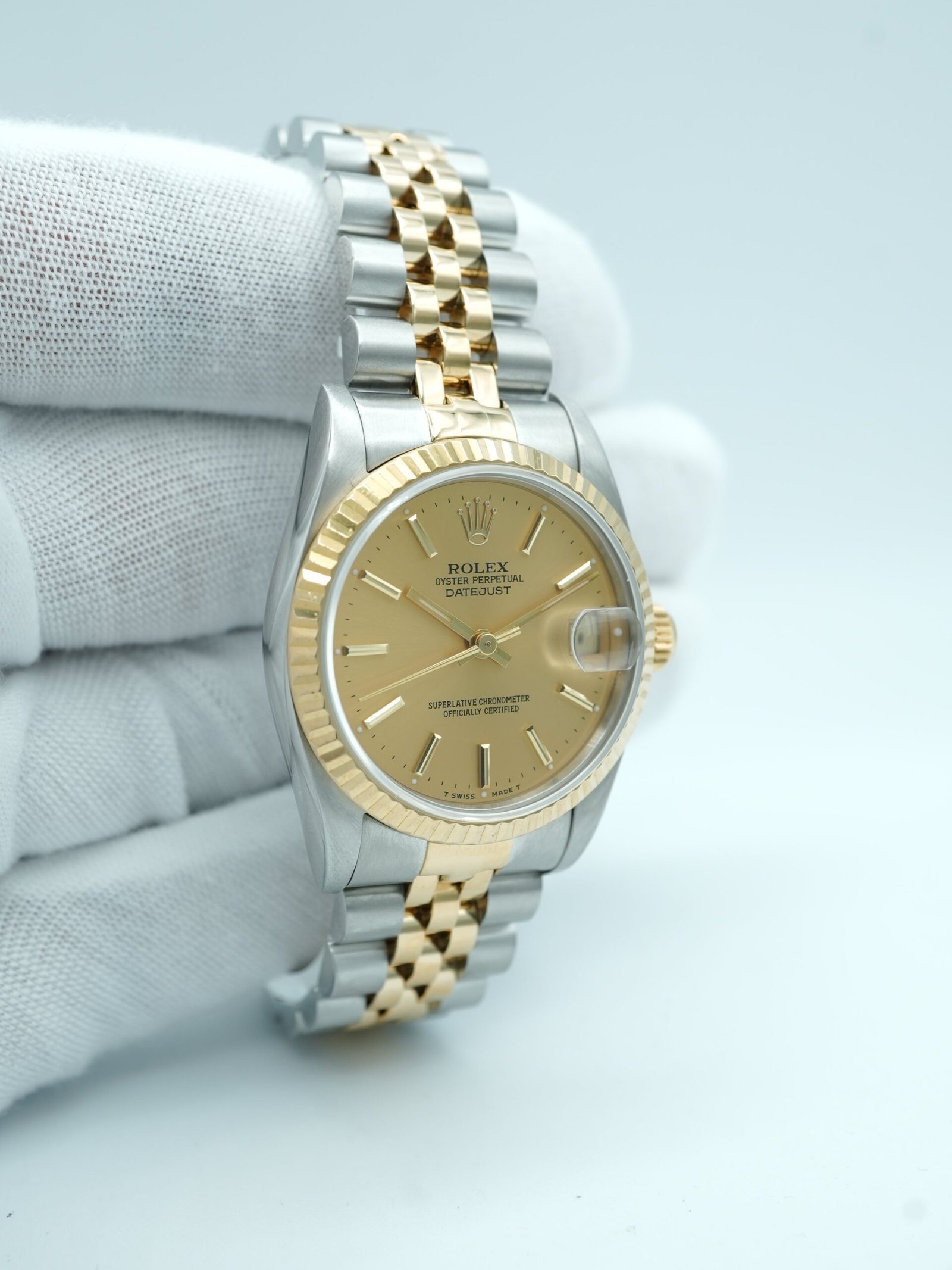 Rolex Datejust 31 mm / Champagne – Jubilee – Bild 5