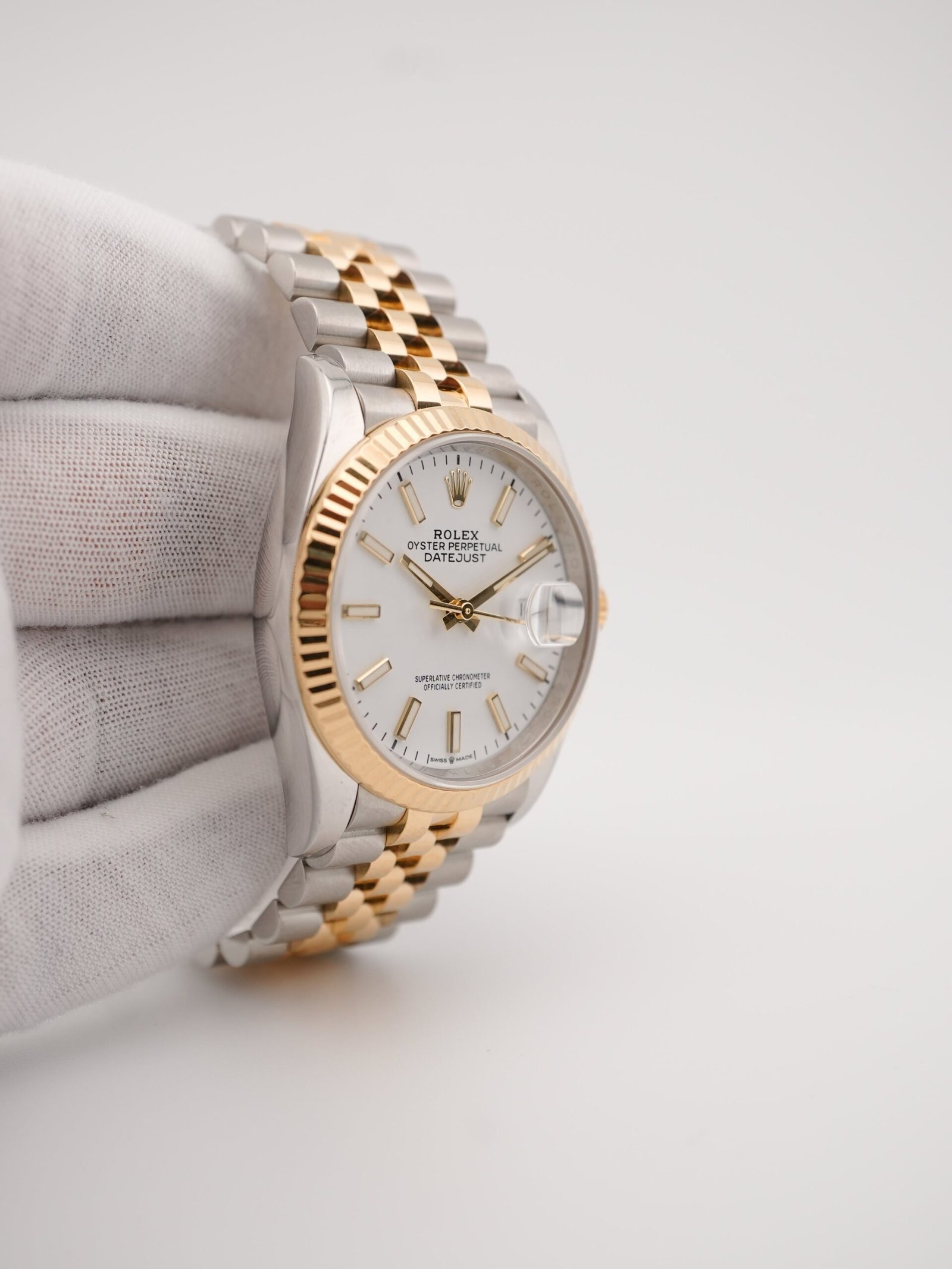 Rolex Datejust 36 mm / White – Jubilee – Bild 4