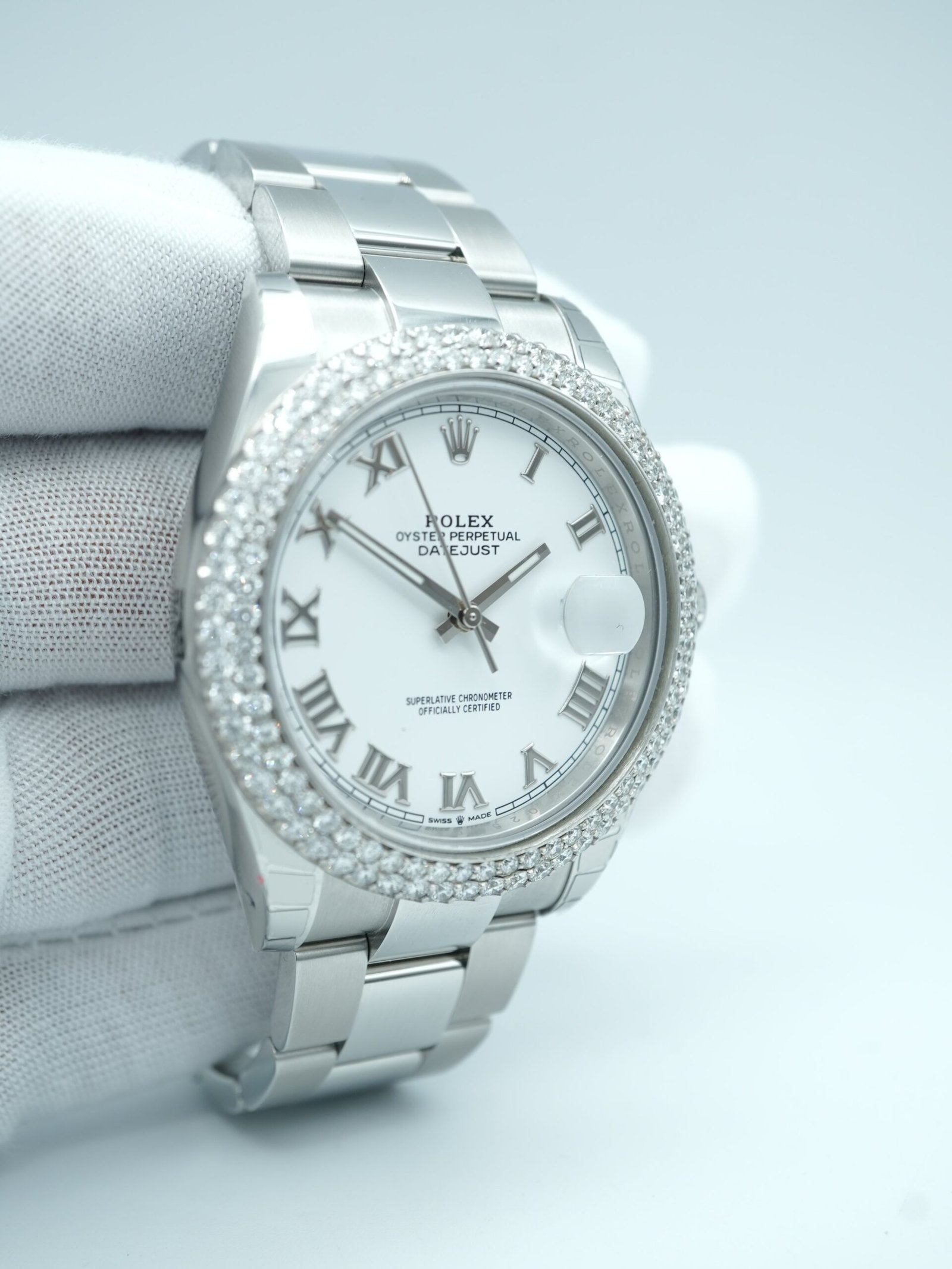 Rolex Datejust 41 mm / White Diamond – Oyster – Bild 4