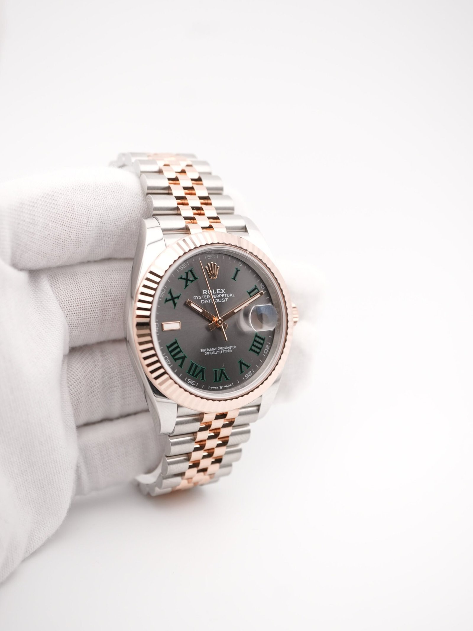 Rolex Datejust 41 mm / Wimbledon – Jubilee – Bild 4