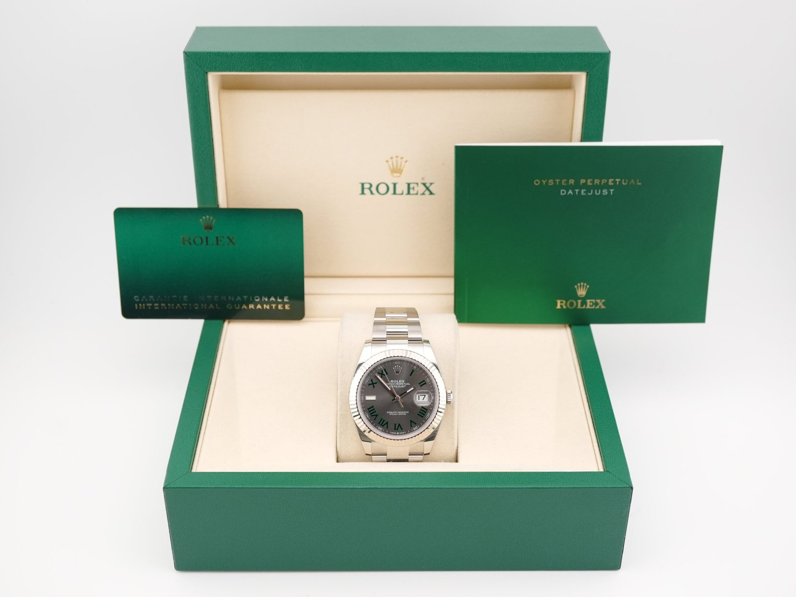 Rolex Datejust 41 mm / Wimbledon – Oyster – Bild 2