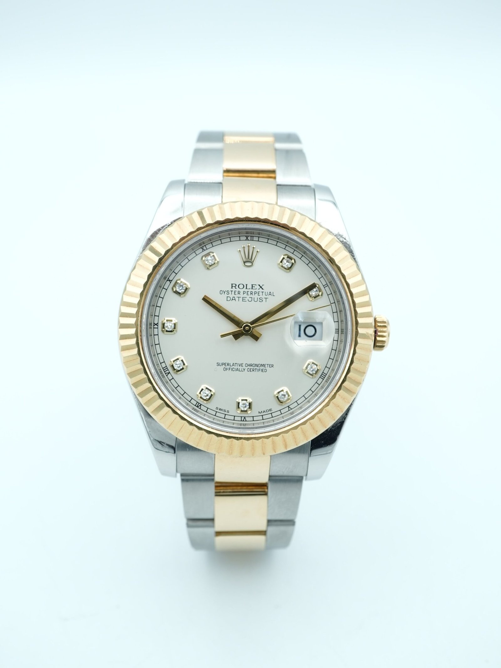 Rolex Datejust II 41 mm / Ivory Diamond – Oyster – Bild 4